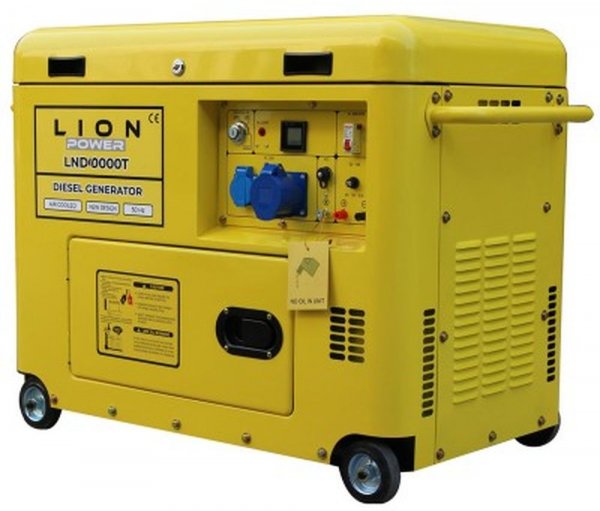 Дизельный генератор LION POWER LND10000T (8 кВт)