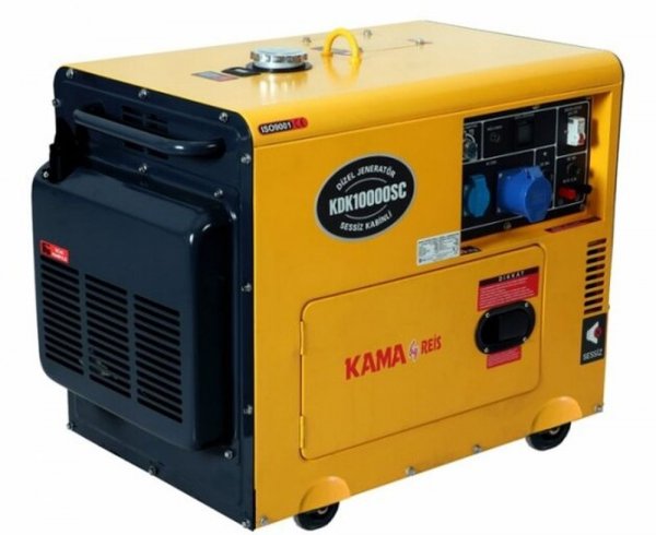 Дизельный генератор KAMA KDK 10000 (7,5 кВт)