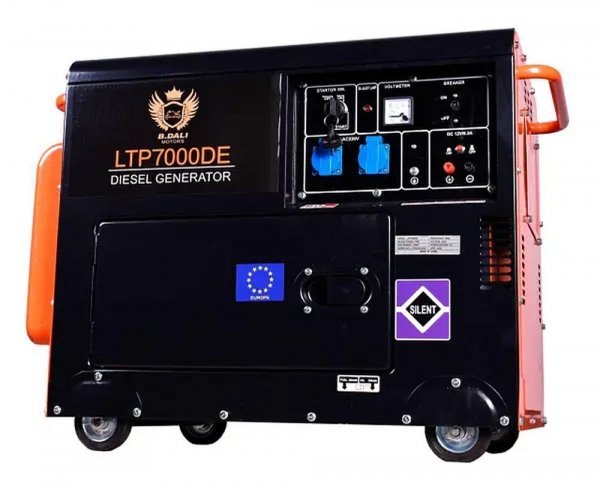 Дизельный генератор B. Dalimotors LTP7000DE (7,5 кВт)