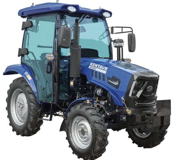 Минитрактор KENTAVR 404 SC пластиковая отделка кабины