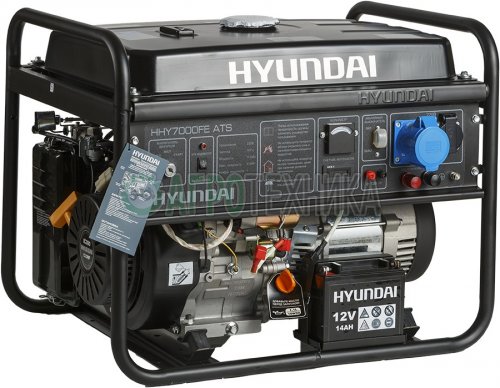 Бензиновий генератор HYUNDAI HHY 7000FE ATS