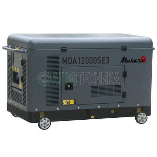 Дизельний генератор Matari MDA12000SE3 + АТС