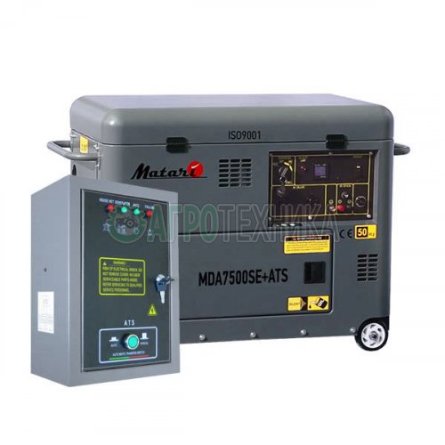 Дизельный генератор Matari MDA7500SE-ATS