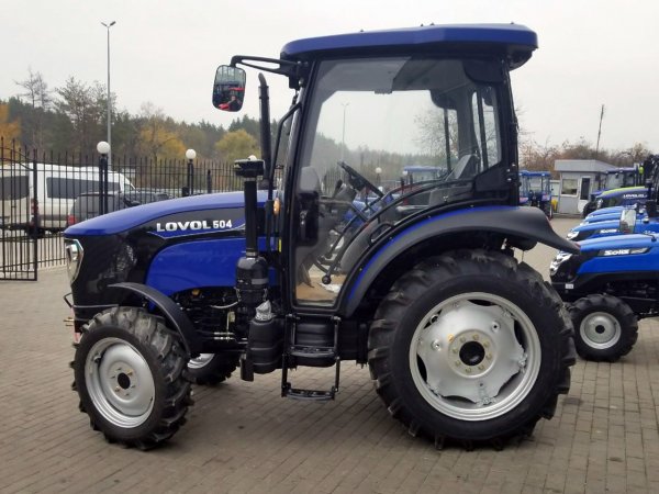 Минитрактор с кабиной Lovol Euro TB-504 с кондиционером