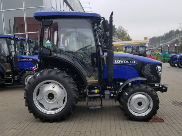 Минитрактор с кабиной Lovol Euro TB-504 с кондиционером