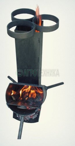 Печь дровяная "Ракета" в интернет магазине Агротехника фото 2